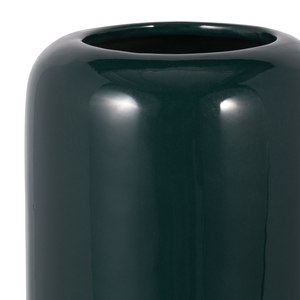 Vaso in ceramica con dettagli scanalati, moderno vaso decorativo per fiori, per soggiorno e decorazione domestica - Product Image 3