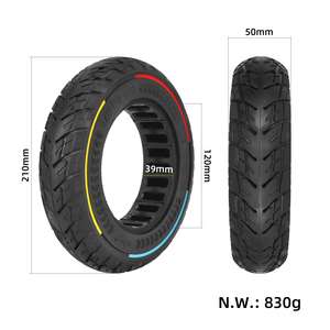 Pneu solide Ulip Off Road 8.5x2 pour trottinette électrique VSETT 9 ZERO 9, anti-crevaison, 3 couleurs, pneu solide 8,5 pouces 50-134 - Product Image 2