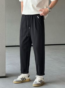 Pierna ancha verano Oficina Baggy oficial Casual deportes trabajo plisado caqui niños Jeans pantalones cortos pantalones de hombre - Product Image 3