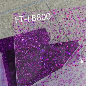 Purple Acrylic Sheets Assortment 3mm PMMA UV Resistant Laser Cutting for Jewelry Display Resin Art Wedding - Product Image 4