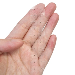 स्पष्ट टेप स्टेनलेस स्टील चुंबकीय बीड कान बिंदु अनुप्रयोग ऑरिकुलर प्रेस प्लास्टर कान के बीज कान एक्यूपंक्चर - Product Image 1