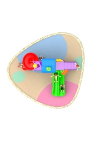 Attrezzatura <span class=keywords><strong>per</strong></span> Parco Giochi all'Aperto <span class=keywords><strong>per</strong></span> <span class=keywords><strong>Bambini</strong></span>, Set Altalena e Scivolo <span class=keywords><strong>per</strong></span> Parchi, Scuole e Asili - Product Image 2