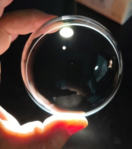 Custom AR Coated Optical Glass Dome Hemisphere Lens for <b>Security</b> <b>Camera</b> & Industrial Sensor - Product Image 3