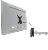 Adaptateur VESA Support Kit, support de Fixation et Support Mural Amovible Plaque VESA pour Moniteur LCD et Écran de TÉLÉVISION De Montage