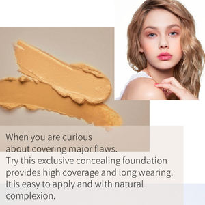Crème correctrice de <span class=keywords><strong>couleur</strong></span> professionnelle de haute qualité maquillage couverture complète imperméable mat <span class=keywords><strong>correcteur</strong></span> de crème de marque privée - Product Image 6