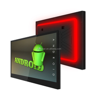 Tableta Android de 15-16 Pulgadas para Sala de Reuniones, con Montaje en Pared, RFID, NFC, Pantalla Táctil PoE y Luz de Estado