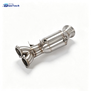 Tubo de Escape de Acero Inoxidable 304 de Alta Calidad para E92 335i E90 E93 N55 3.0T, Alto Flujo, Ajuste Directo, Pulido Espejo Profesional - Product Image 1