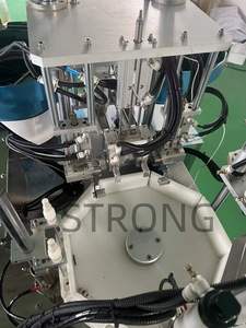 Double Head Peristaltic <b>Pump</b> Credit Card Spray Pocket Perfume Card Bottle Rotary Filling and Capping Machine - Product Image 4