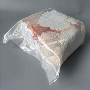 Trapos de algodón de colores para pintores, trapos de algodón para coser, trapos chinos para mecánicos, trapos a granel en bolsa para limpieza - Product Image 1