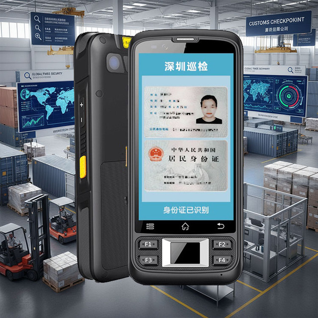 Industrial Biometric Rugged Tablet PC with Fingerprint Iris Scanner NFC IC Card Reader Barcode Scanner 4G LTE GPS IP65 PDAS