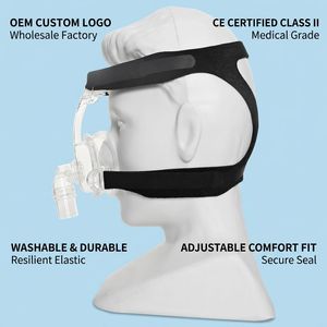 Correa de Sujeción para <span class=keywords><strong>CPAP</strong></span> Personalizada OEM, Banda para la Cabeza Transpirable con Certificación CE Clase II para Apnea del Sueño, Suministro de Fábrica Médica al por Mayor - Product Image 1