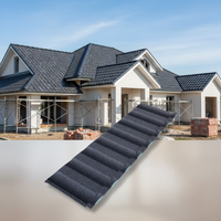 Fournisseur mondial de tuiles de toiture en métal revêtues de pierre modernes pour l'habitation et le commerce