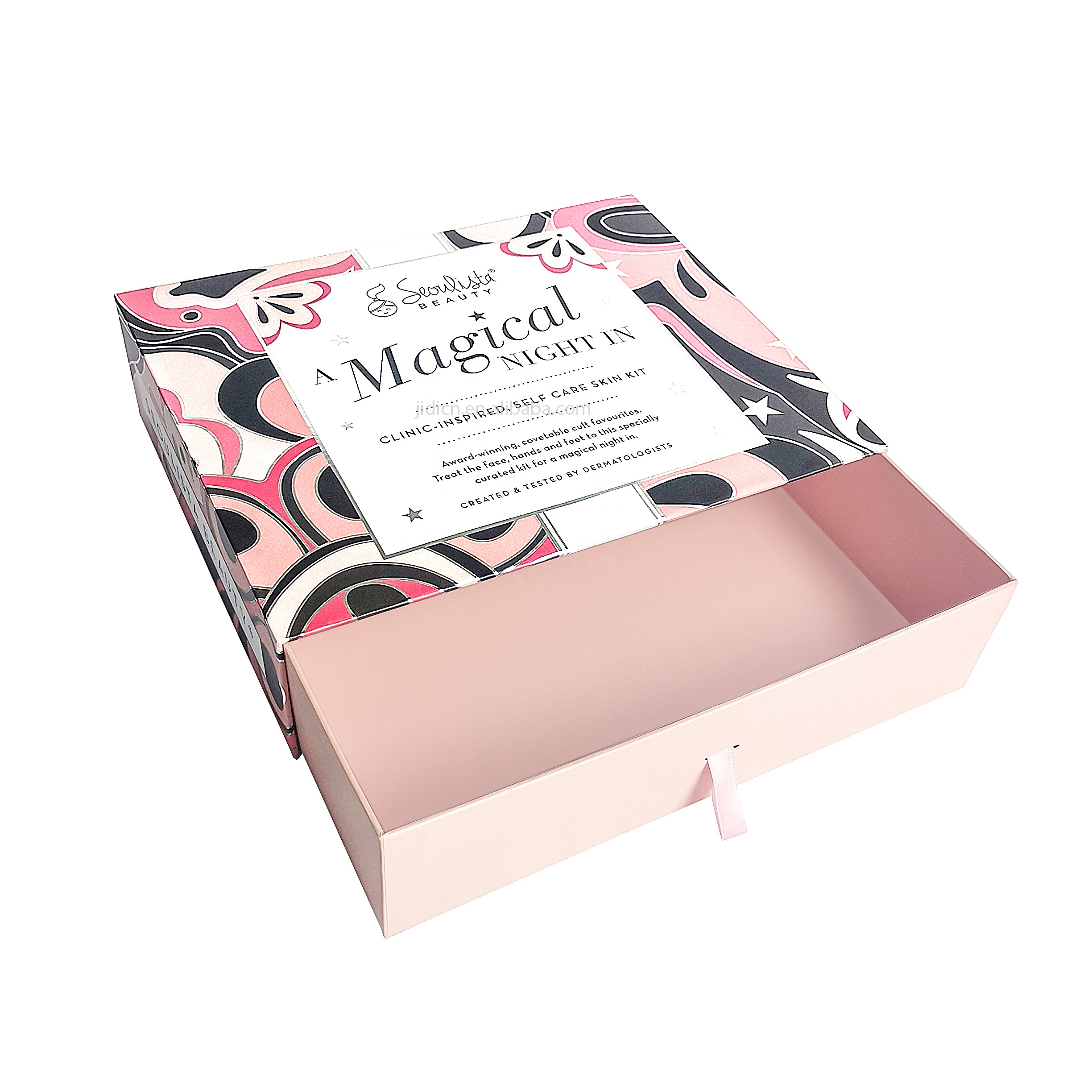 Folding Cardboard Series Printed Magnetic Candle Jewelry Cosmetic Perfume Shipping Packaging Gift Paper Box With Your Own Logo