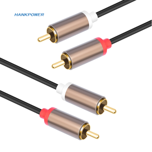 Yüksek kalite <span class=keywords><strong>RCA</strong></span> ses kablosu <span class=keywords><strong>2</strong></span> <span class=keywords><strong>RCA</strong></span> <span class=keywords><strong>2</strong></span> <span class=keywords><strong>RCA</strong></span> 24K altın kaplama erkek ses kablosu 1m 2m 3m - Product Image 2