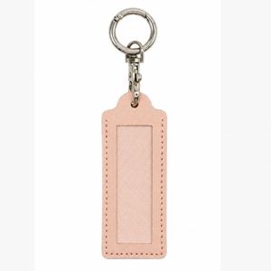 Petite Rectangular Needlepoint <b>Charm</b> Keychain Idol Photo Holder Sewing Canvas Storage with <b>Keyring</b> Portable - Product Image 4