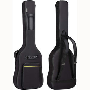 Étui pour guitare acoustique, sac de transport, imperméable, grande taille, OEM, rembourrage renforcé, étui pour guitare, sac pour basse, échantillon gratuit - Product Image 3