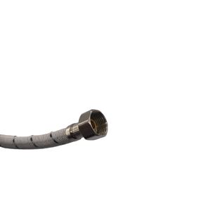 <span class=keywords><strong>Tuyau</strong></span> de plomberie Flexible d'eau tressée de fil de Vinilo blanc d'acier inoxydable à haute pression pour l'eau chaude froide d'accessoire de salle de bains intelligente - Product Image 2