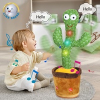 Nuevo Juguete de Peluche de Cactus Bailarín de 32 cm de la Marca LINK, 100% Poliéster, Funciona con Pilas, para Edades de 2 a 13 Años, Gran Venta 2022