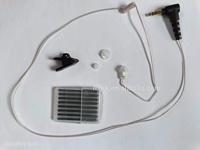 Radio bidirectionnelle super fine et légère, transparente, étanche IPX-4, écouteur sans fil, écoute uniquement, connecteur 3,5 mm pour mobile