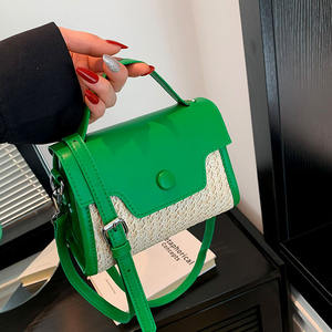 Nouveau sac à main de loisirs personnalisé en PU pour femmes 2024 sac à bandoulière de luxe léger de Style rétro Simple pour les femmes - Product Image 3