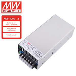 MeanWell MSP-1000-12 110V 220V AC 960W 1000W 12V 80A Segurança Médica Aprovado Medical Switching Power Supply - Product Image 1
