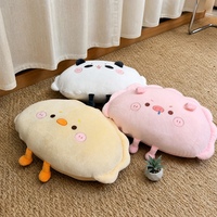 Coussin de tête de lit en peluche en forme d'animal, personnalisé OEM/ODM, doux et rembourré, pour lecture, avec design sur mesure