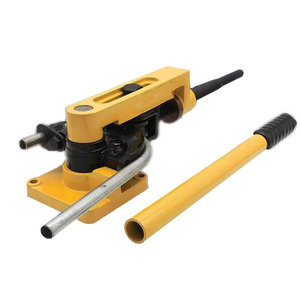 Máquina dobladora de tubos de alta calidad, herramienta dobladora de tubos de cobre y hierro, dobladora Manual de tubos, acero inoxidable, 6T, 3/8-1 pulgadas, 2017 - Product Image 3