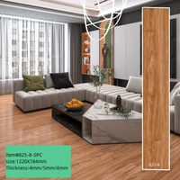 Indoor Inter lock 4mm 5mm 6mm 8mm Click Vinyl SPC Bodenfliesen