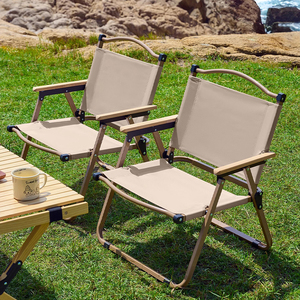 Wholesale Kermit Chair Custom Outdoor <b>Folding</b> Steel <b>Stool</b> for Camping Picnics Fishing Parks Portable Iron Bench for Traveling - Product Image 6