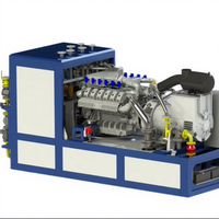110V/220V 180KW/225KVA 50Hz 60Hz Erneuerbare Energie Auto Start Biogas Kombinierte KWK-Einheiten für Wärme und Leistung