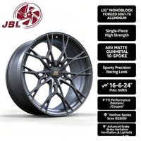 Jantes forgées monobloc 16-24 pouces gris anthracite à rayons multiples 5x112 5x120 pour BMW M Mercedes AMG Tesla Performance Tuning