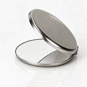Private Label Luxury Folding Double-sided <b>Vanity</b> Mirror Stainless Steel HD Minimalist Design Durable with Custom Shapes for Gift - Product Image 1