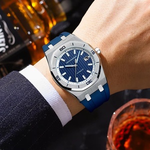 2025 New Arrivals Automatic <b>Mechanical</b> <b>Watch</b> for Men Rubber Strap Japan Miyota 8215 Movt Sports <b>Watches</b> 40MM - Product Image 3