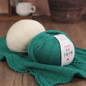 Bán Buôn 100G Tay Dệt Kim Dày Yak Len Sợi Nhuộm Spun Loại Đan Chủ Đề Cho Trẻ Sơ Sinh Cho Khăn Mũ Crochet - Product Image 4