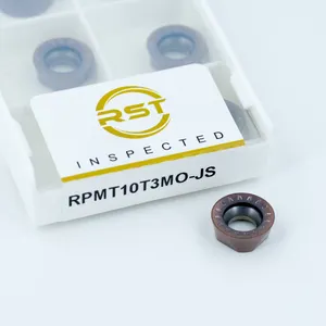 RPMT10T3MO-JS Cnc Insert Frezen Snijgereedschap Fabriek Prijs Dcgt Ccgt Vcgt Scgt Tcgt Tcgt Gesac Carbide Frezen Inzetstuk