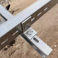 Hochwertige Zink-Magnesium-Aluminium-Beschichtung für Solarmontagestrukturen, Stahlprofile und Aluminiumhalterungen für Bodenmontagesysteme