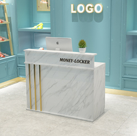 Images de conception de comptoir de réception pour petit hôtel, salon de beauté, magasin de détail et épicerie