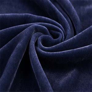 2024 populaire 100% soie mélange velours tissu vert couleur unie pour hommes vêtements <span class=keywords><strong>pyjama</strong></span> fille costume - Product Image 6