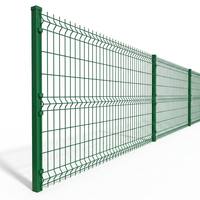 Panel de Cerca Curvo 3D Decorativo para el Hogar, Personalizado, Cerca Metálica para Jardín Exterior