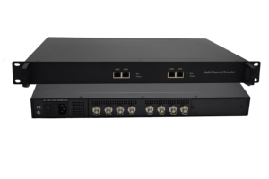 Codificador ENC3741S 12 FullHD HEVC H.265 SDI a IP de Baja Velocidad de Transmisión, Compatible con B Frame y Teletext para DVB-T2, Transmisión y Estudio - Product Image 2
