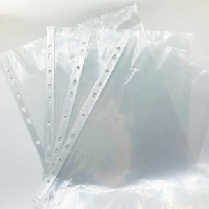 Bolsa de Archivo de Plástico de Buena Calidad a Precio Económico, 100 Unidades por Paquete, Transparente, Tamaño A4, Protector de Hojas con 11 Orificios - Product Image 6