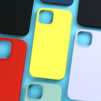 Casing Silikon Cair Premium dengan Lapisan Mikrofiber untuk iPhone 17 16 15 11 Pro Max, Case Silikon Magnetik