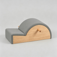 AUGER Professionnel Arc de Pilates en Bois Correcteur de Colonne Vertébrale Équipement de Fitness pour Studio Entraînement du Core Maître de l'Équilibre
