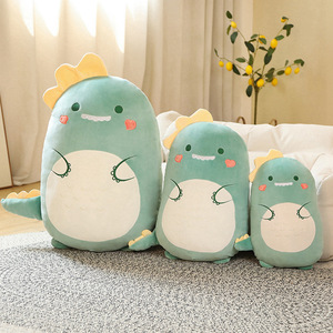 Cute Cartoon Dinosaur Lion Plush Pillow Dolls PP Cotton Stuffed Soft Plush Toys <b>Bed</b> <b>Sofa</b> Cushion Gift for Girlfriend - Product Image 4