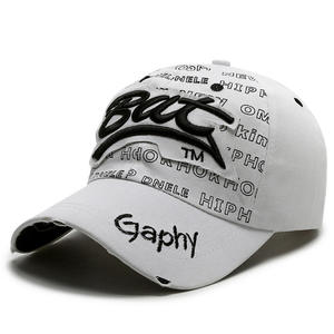 Casquette de baseball sport Hip Hop pour hommes et femmes Broderie 3D Impression complète Patch Logo Style américain Casquette denim Snapback One Fits All - Product Image 6