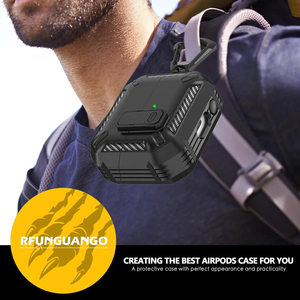 A prueba de golpes hebilla de bloqueo completo Anti caída protectora PC armadura dura <span class=keywords><strong>Funda</strong></span> para Samsung <span class=keywords><strong>Galaxy</strong></span> <span class=keywords><strong>Buds</strong></span> 3 3 Pro <span class=keywords><strong>Funda</strong></span> - Product Image 2