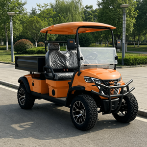 Carro de Golf Eléctrico de Lujo de 4 Plazas, 72V, con Batería de Litio, Todoterreno, Diseño Estándar DOT para Uso Personal y Utilitario - Product Image 1