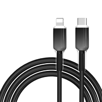 Kabel USB C ke USB C Pengisian Cepat 60W PD, Kabel Tipe-C Silikon Cair, Transfer Data 480Mbps, Kompatibel dengan Perangkat USB-C