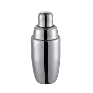 Shaker à trois sections en acier inoxydable, accessoires de bar, réutilisable et lavable - Product Image 4