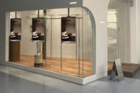 Afficheur publicitaire numérique pour vitrine LCD, écran d'affichage numérique 75 pouces avec lecteur vidéo pour le marketing et la promotion des magasins